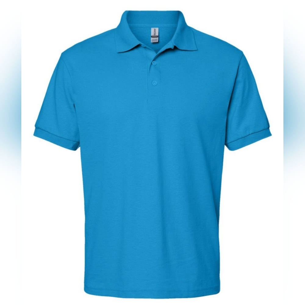 NWOT Classic SAPPIRE BLUEGildan 8800 - Adult JERSEY POLO